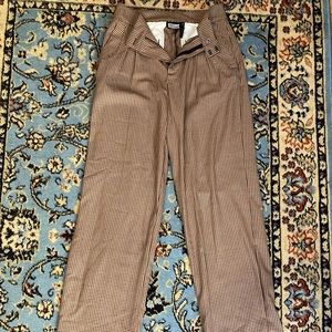 Reclaimed Vintage plaid men’s dress pant slacks 32” waist and 80cm length